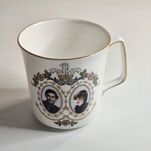 Prince Charles & Lady Diane Mug Commemorating Marriage 7/29/1981